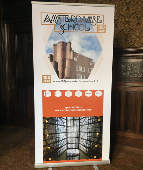 roll-up 100 jaar Amsterdamse School_februari 2016